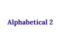 Play Alphabeticle 2 now!